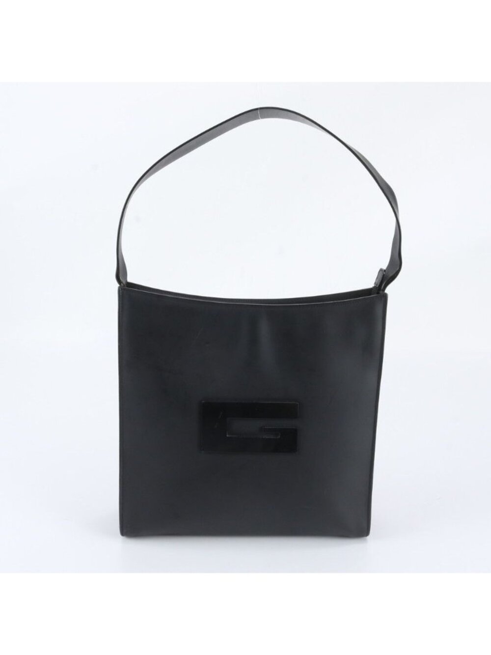 Gucci Leather Shoulder Bag Hand Black